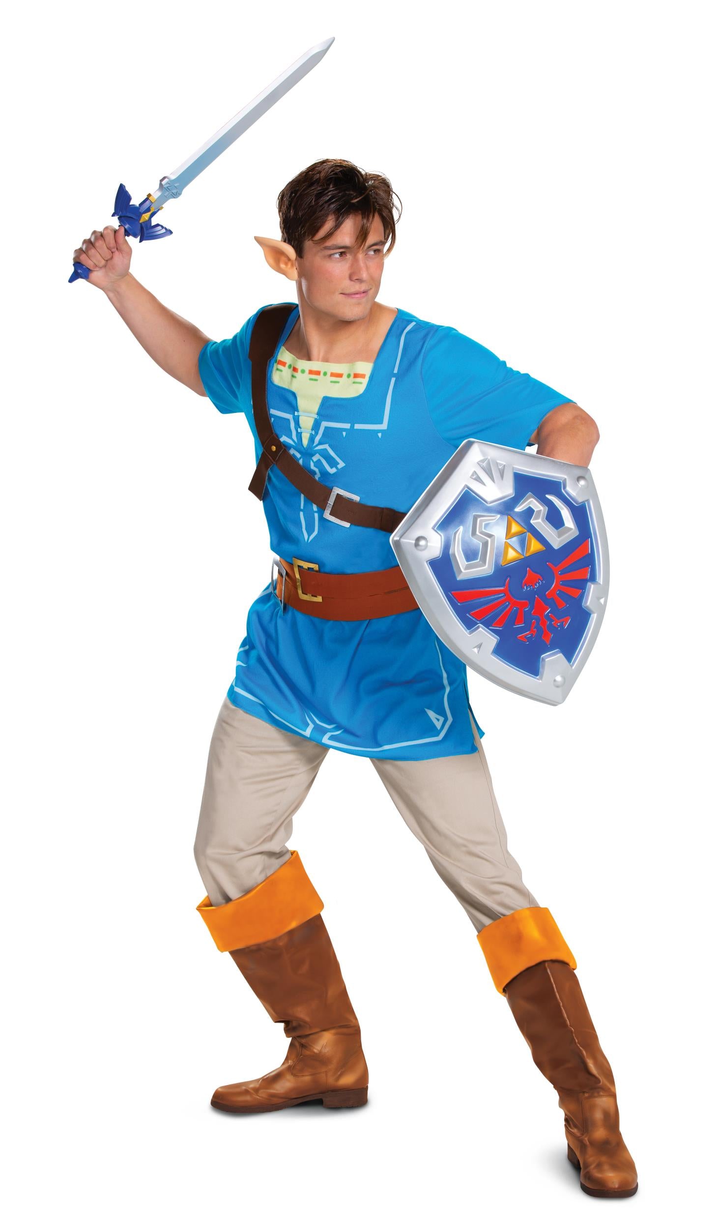 Zelda: Link Breath of the Wild Jumpsuit Classic Adult Costume XX-Large 50-52