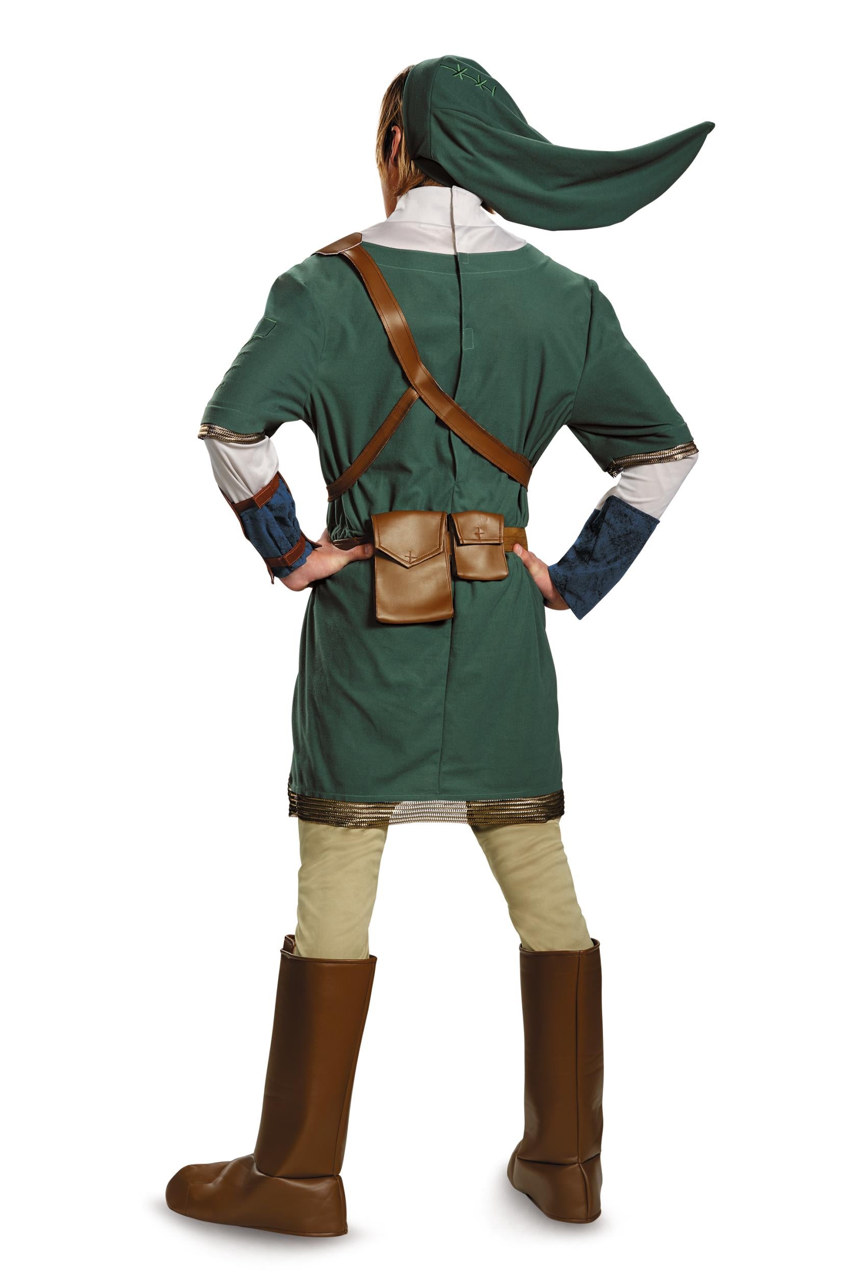 Zelda: Link Prestige Jumpsuit Deluxe Adult Costume XX-Large 50-52
