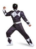 Black Ranger Power Rangers Classic Deluxe Adult Costume XXL 50-52