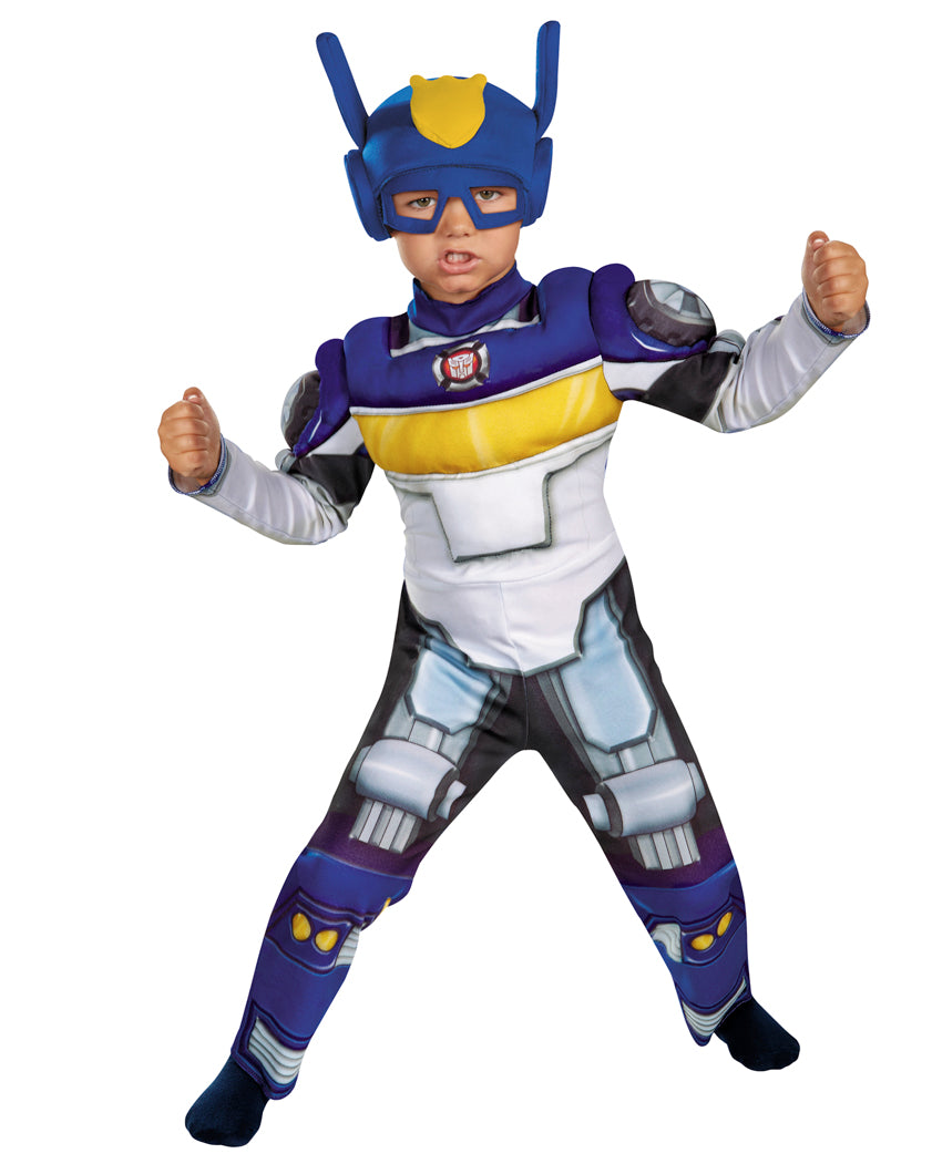 Chase Rescue Bot Muscle High Quality Toddler Costume X-Small 3T-4T