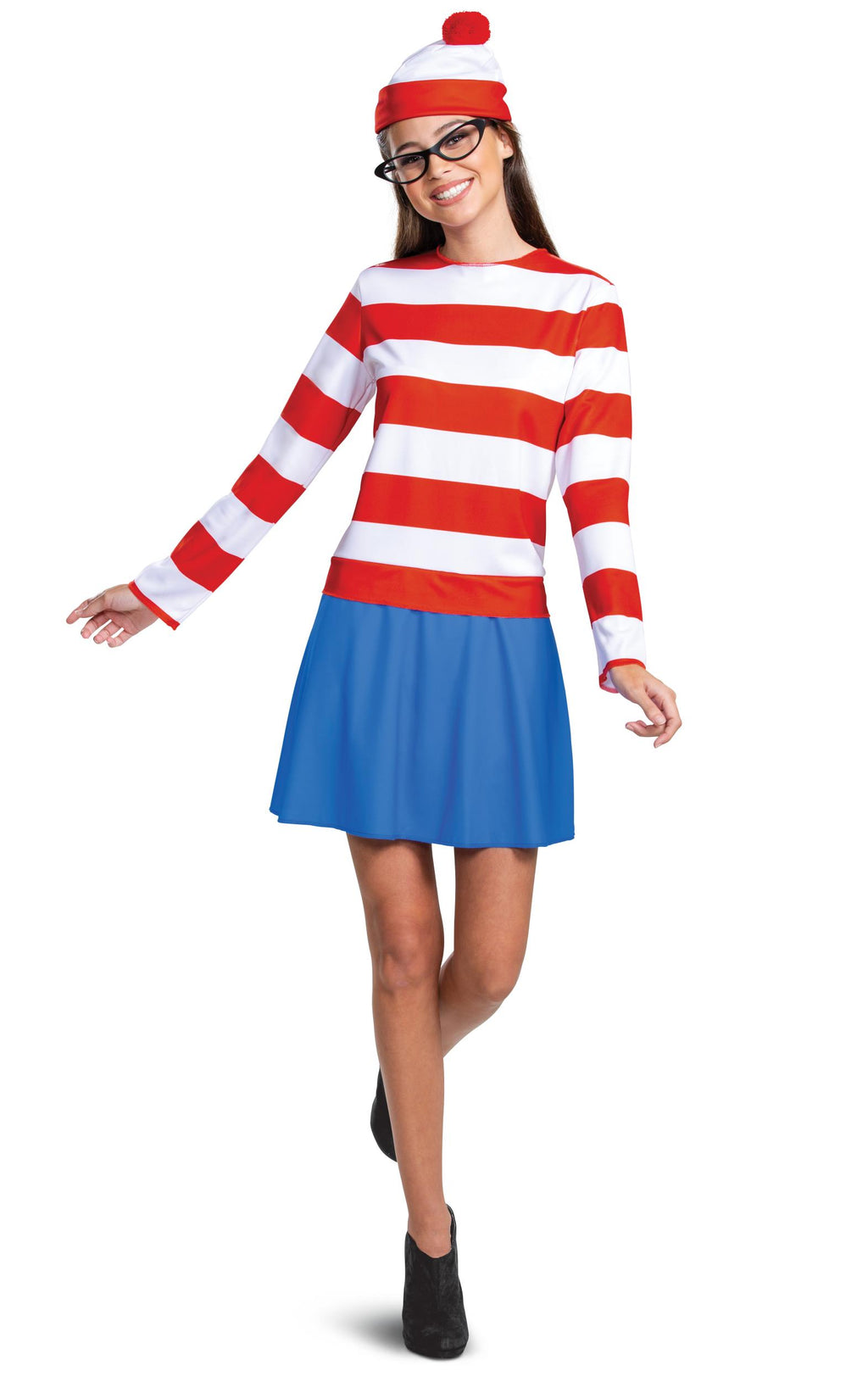 Wenda Classic Where's Waldo? Women's Halloween Costume