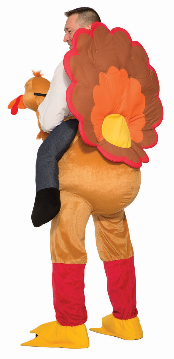Ride A Turkey Thanksgiving Adult Foodie Costume