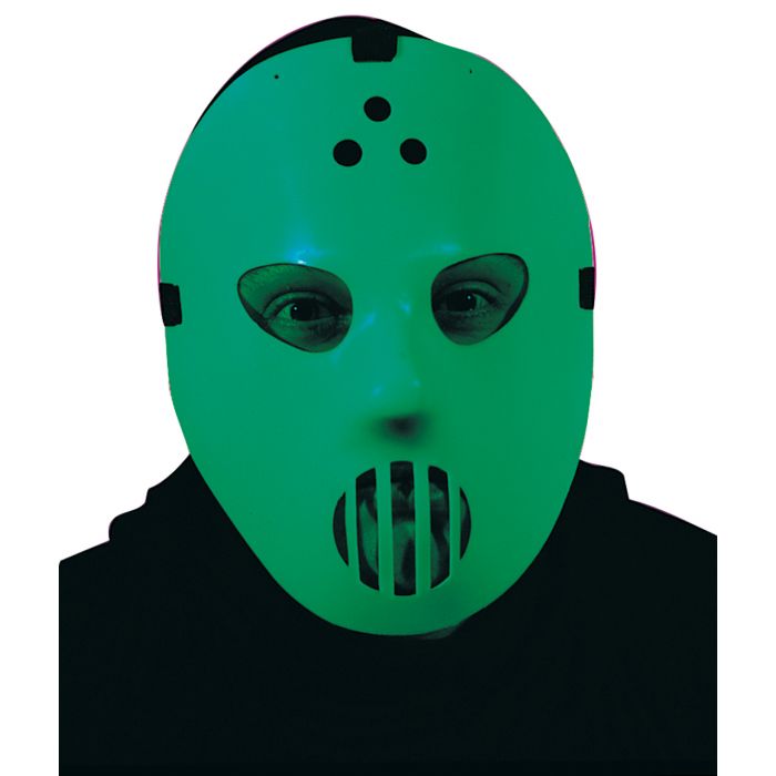 Glow In The Dark Goalie Friday the 13th Jason Hockey Mask