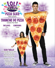 Load image into Gallery viewer, Pizza Slice Adult Costume Standard Size
