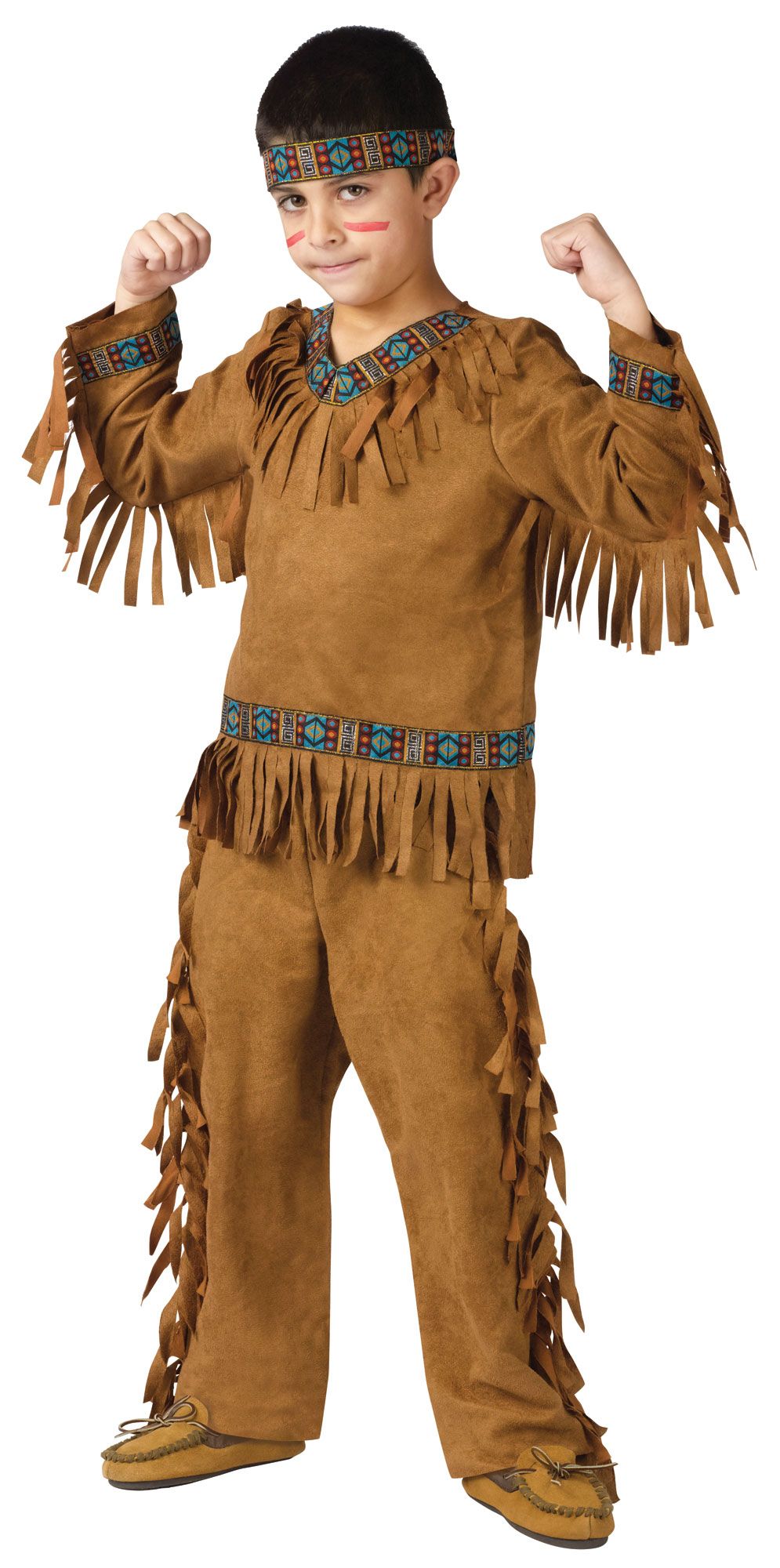 Native American Indian Child Costume Large 12-14