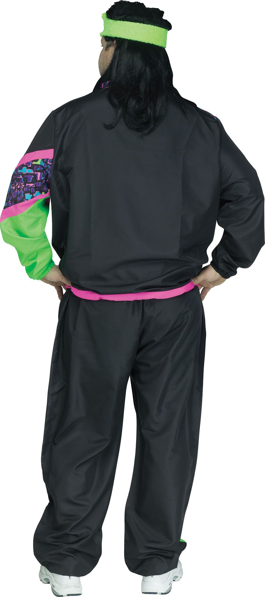80's Men's Track Suit Retro Adult Costume Plus Size