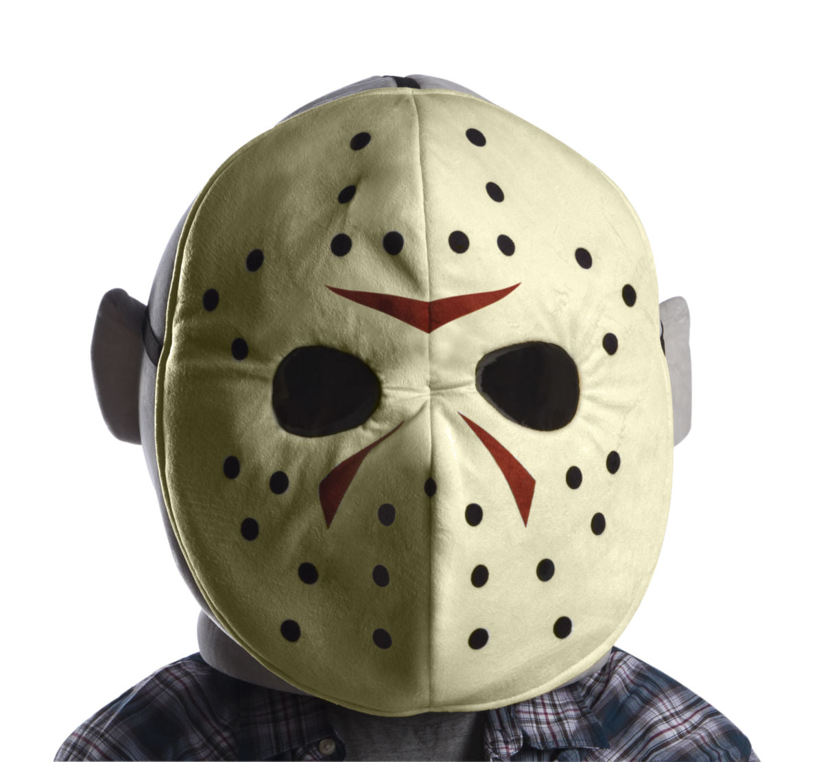 Large Plush Friday The 13th Jason Voorhees Mascot Head Hockey Mask