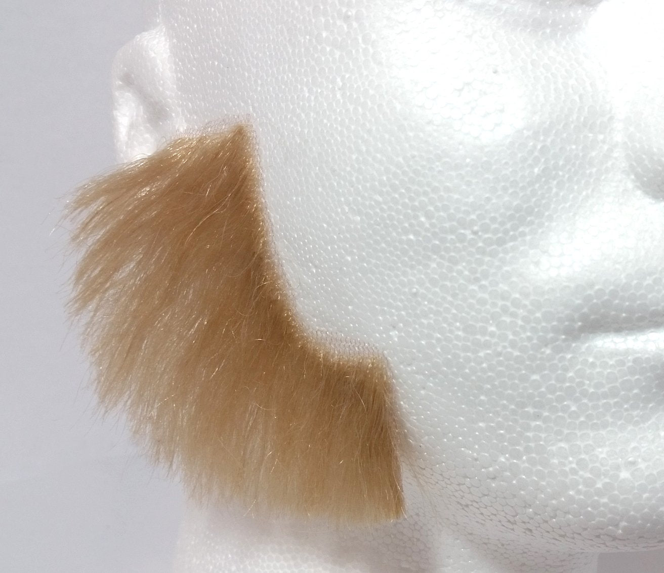 Blonde 100% Human Hair European Character Elegant Mutton Chop Sideburns 2019