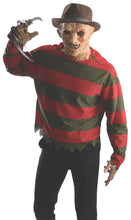 Load image into Gallery viewer, Freddy Krueger Costume Sweater and Mask Size X-Small Teen
