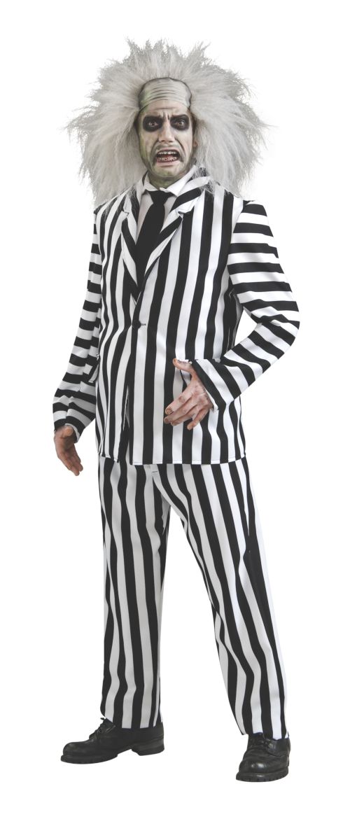 Deluxe Beetlejuice Adult Costume Standard Size