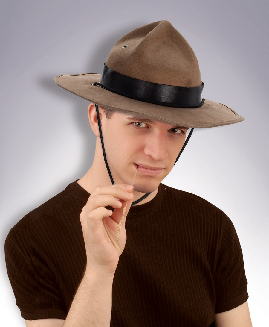 Mountie Brown Sheriff Adult Hat