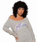 Flashdance Alex Owens Black Curly Wig