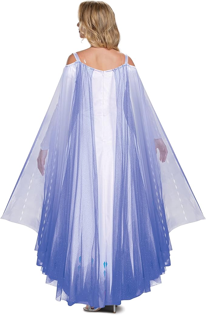Snow Queen Elsa Frozen Prestige Woman's Costume Adult Small 4-6