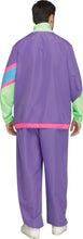Load image into Gallery viewer, Hip 80&#39;s Retro Sweat Track Suit Adult Mens Costume Plus Size
