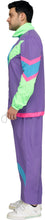 Load image into Gallery viewer, Hip 80&#39;s Retro Sweat Track Suit Adult Mens Costume Plus Size
