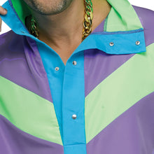 Load image into Gallery viewer, Hip 80&#39;s Retro Sweat Track Suit Adult Mens Costume Plus Size
