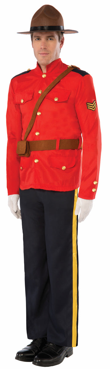 Mountie Canadian Mounted Police Suit Adult Costume Size Standard