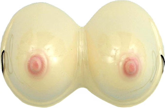 Plastic Falsies (Tie-On Boobs) Costume Accessory