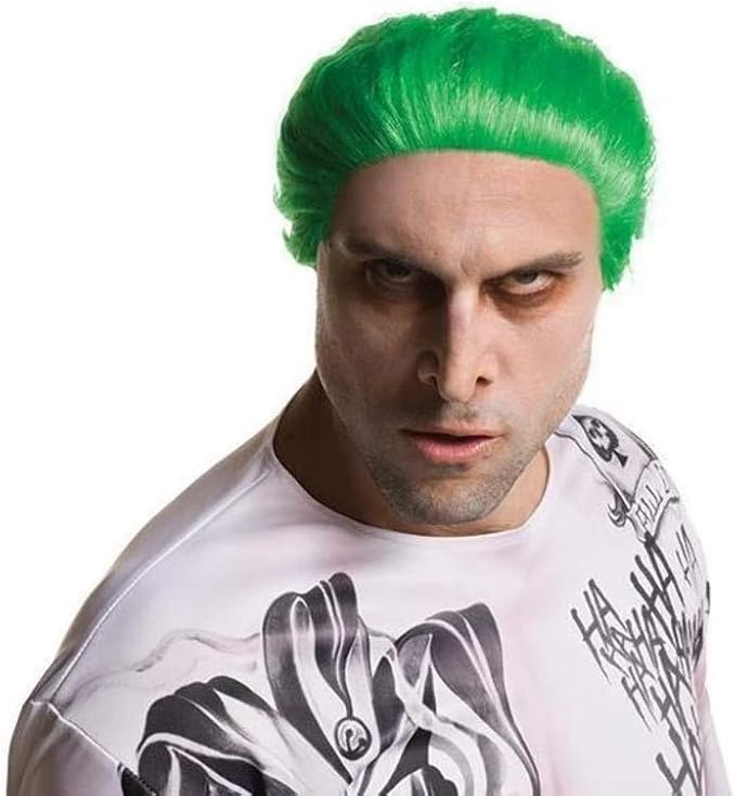 DC Villains Suicide Squad: The Joker Wig for Adults