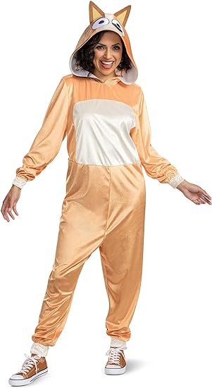 Chilli Mom Bluey Classic Adult Women's Costume Medium 8-10
