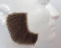 Medium Brown 100% Human Hair European Elegant Mutton Chop Sideburns 2019