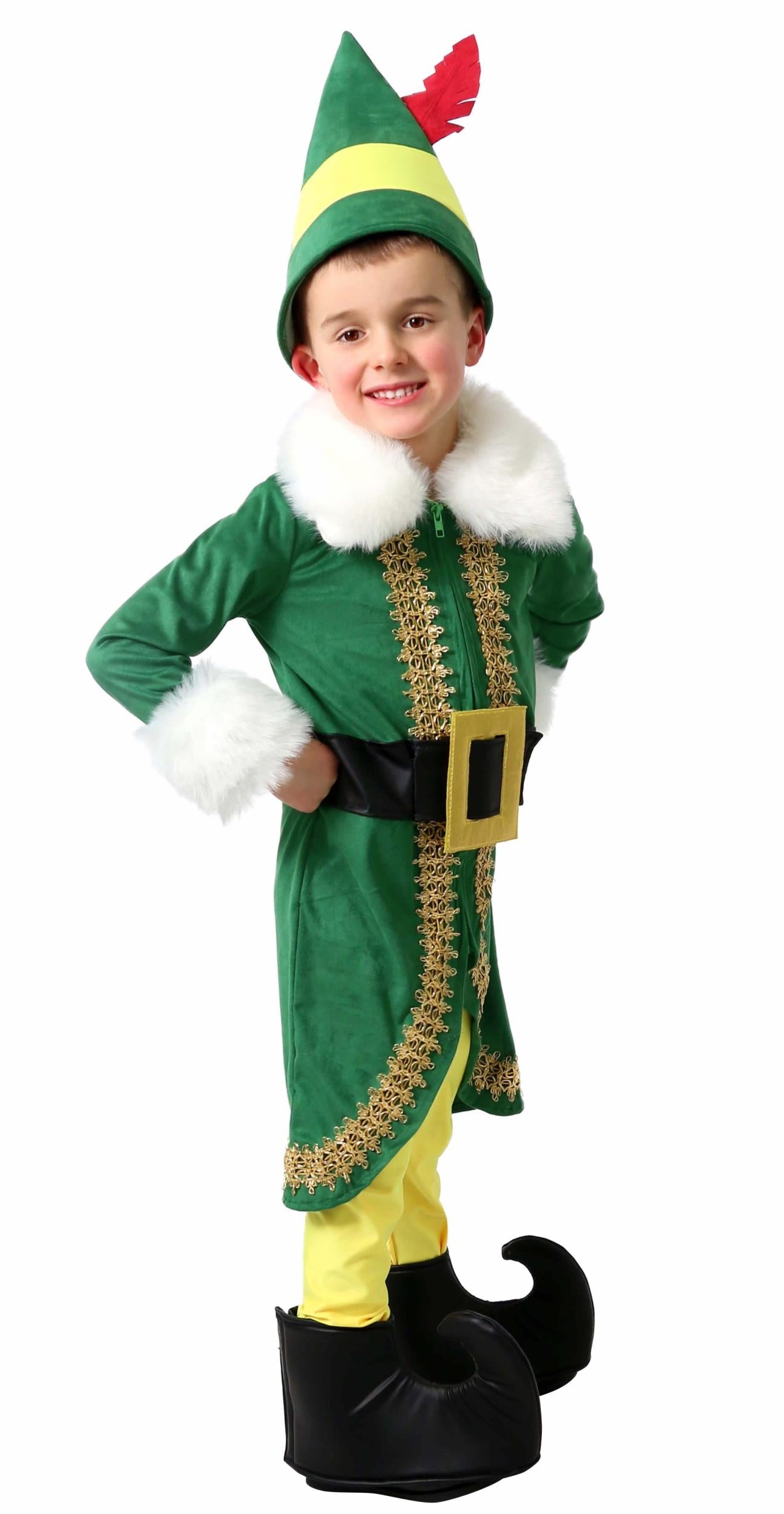 Buddy The Elf Christmas Costume Toddler 12MO-2T
