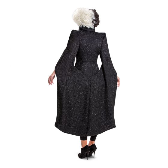 101 Dalmatians Cruella de Vil Deluxe Costume for Women Large 12-14