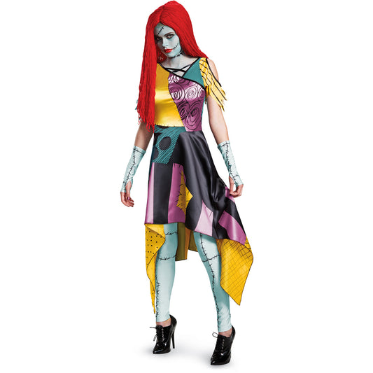 Sally Nightmare Before Christmas Prestige Costume Dress for Women Medium 8-10