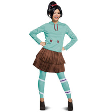 Load image into Gallery viewer, Wreck-It Ralph Vanellope Deluxe Teen Costume Junior 7-9
