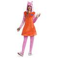 Peppa Pig Mummy Pig Deluxe Costume Dress for Women Small 4-6