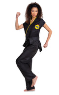 Cobra Kai Karate Gi Black Classic Costume Adult Large/X-Large