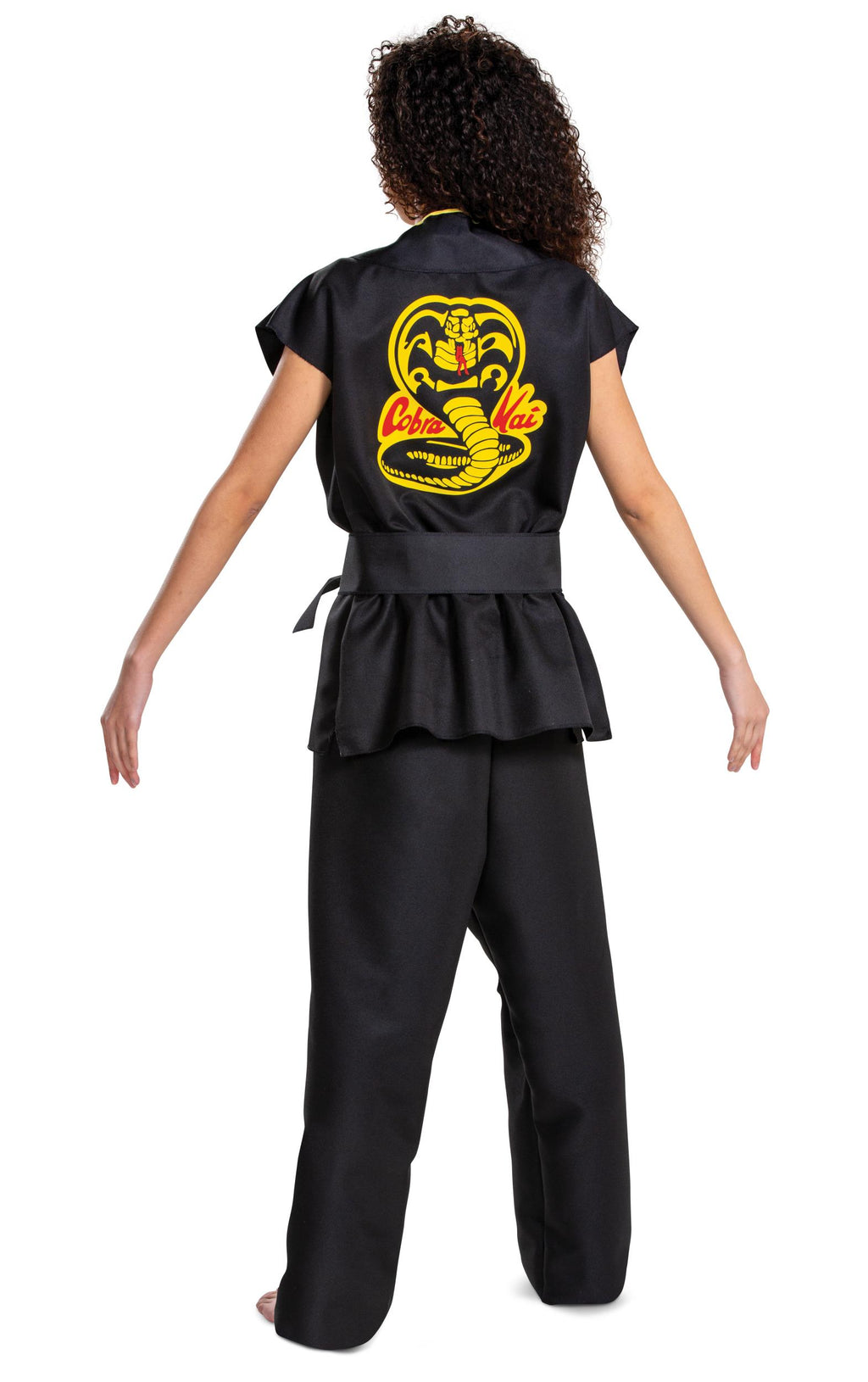 Cobra Kai Karate Gi Black Classic Costume Adult Large/X-Large