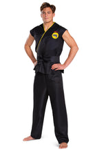 Load image into Gallery viewer, Cobra Kai Karate Gi Black Classic Costume Adult Small/Medium

