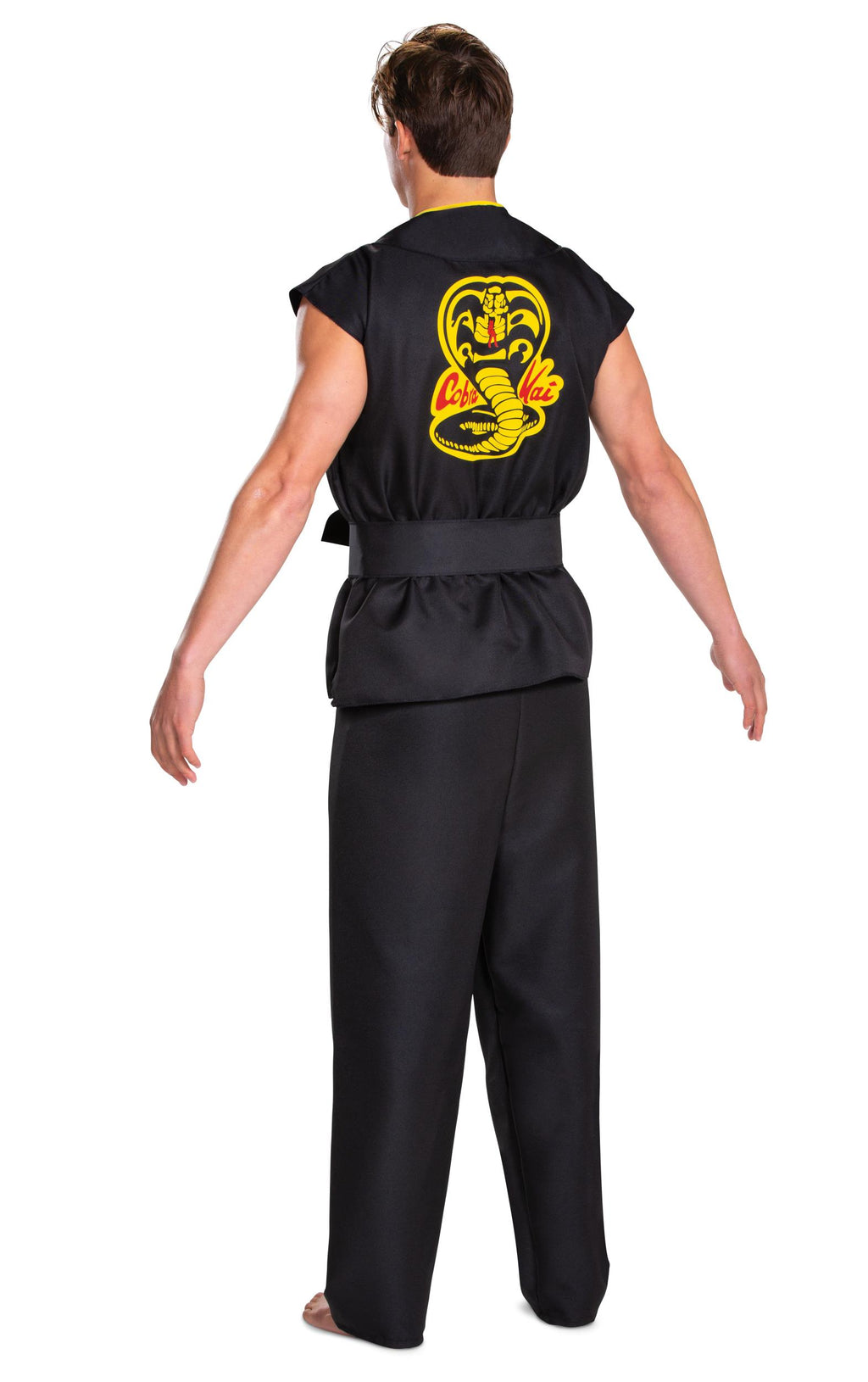 Cobra Kai Karate Gi Black Classic Costume Adult Large/X-Large