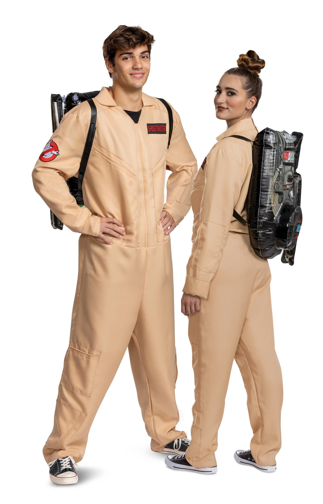 Ghostbusters and Proton Pack Jumpsuit Deluxe Adult Costume XXL 50-52