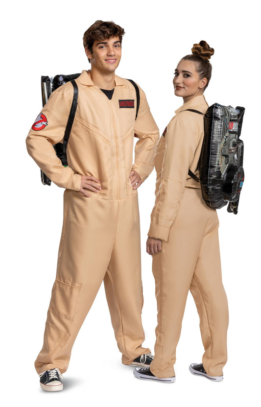 Ghostbusters and Proton Pack Jumpsuit Deluxe Adult Costume - XL
