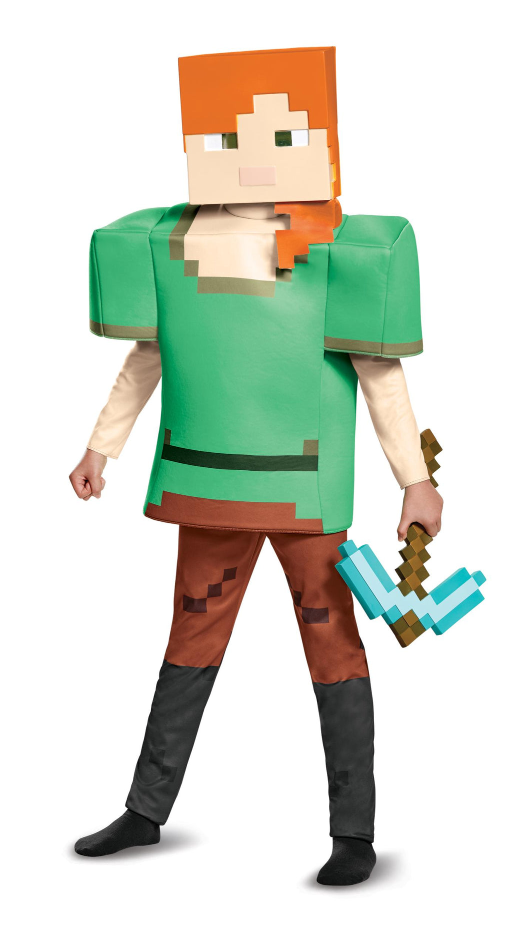 Alex Deluxe Minecraft Child Costume Small 4-6