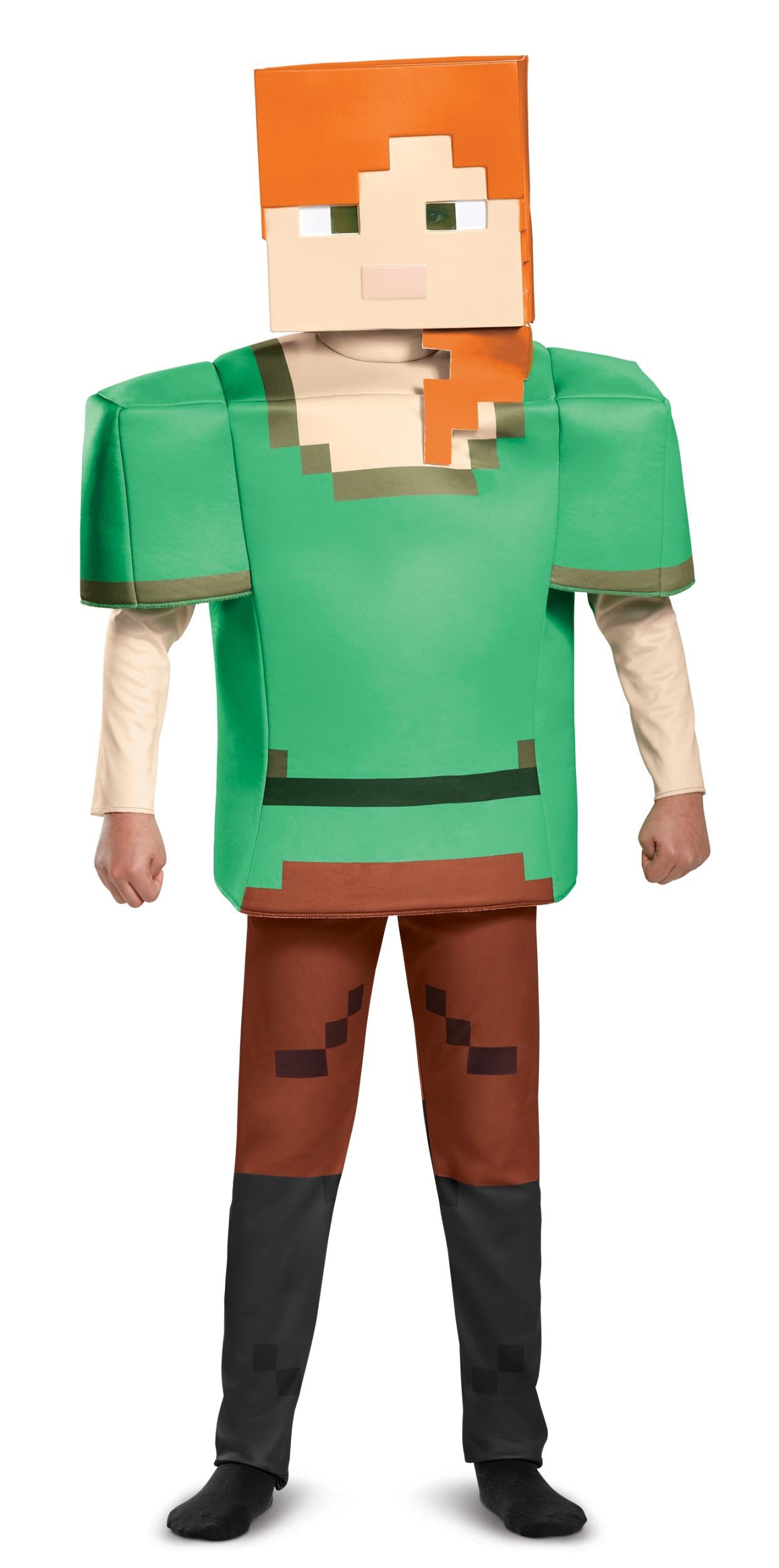Alex Deluxe Minecraft Child Costume Small 4-6