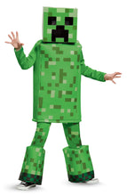 Load image into Gallery viewer, Creeper Prestige Minecraft Child Costume Large 10-12
