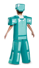 Load image into Gallery viewer, Diamond Armor Prestige Minecraft Child Costume Large 10-12
