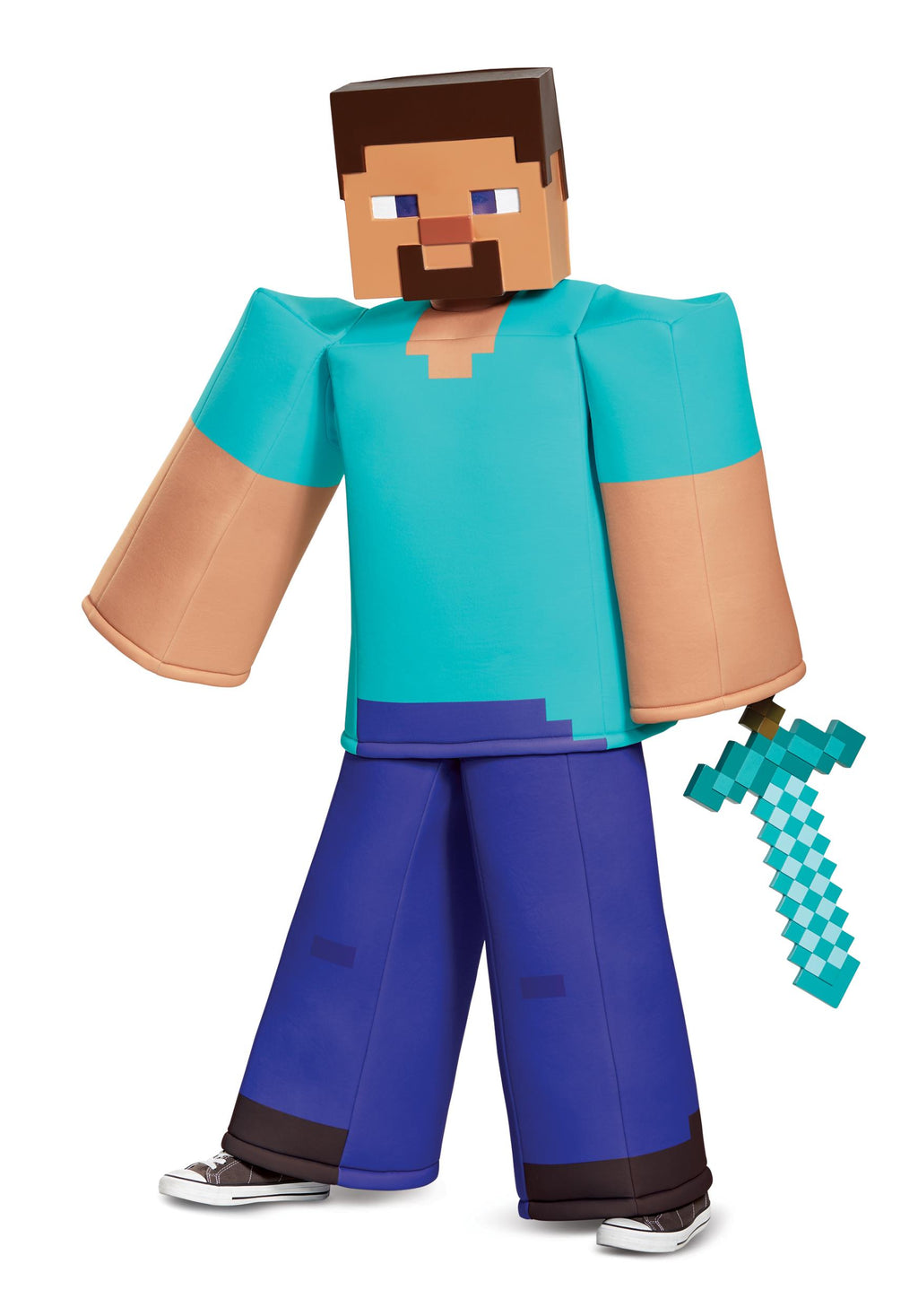 Steve Prestige Minecraft Child Costume Large 10-12