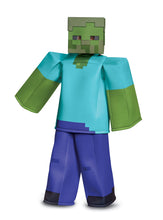 Load image into Gallery viewer, Zombie Prestige Minecraft Child Costume Large 10-12
