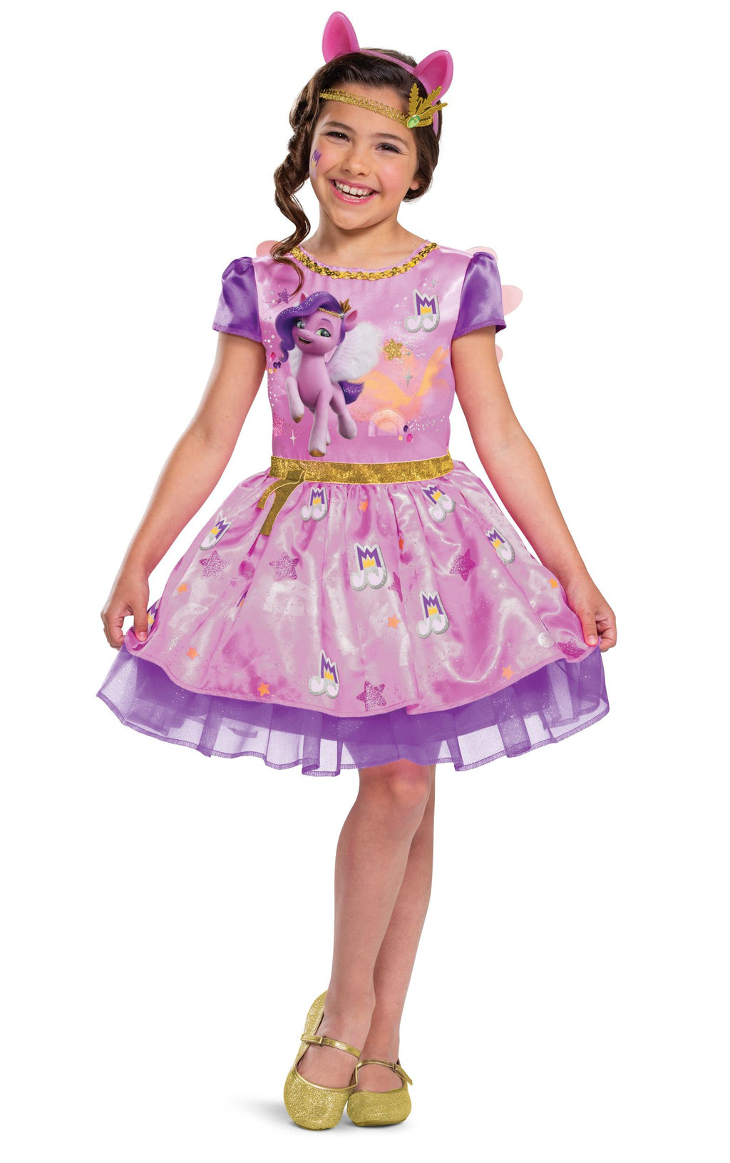 Pipp Petals My Little Poney Pink Child Costume Toddler 3T-4T