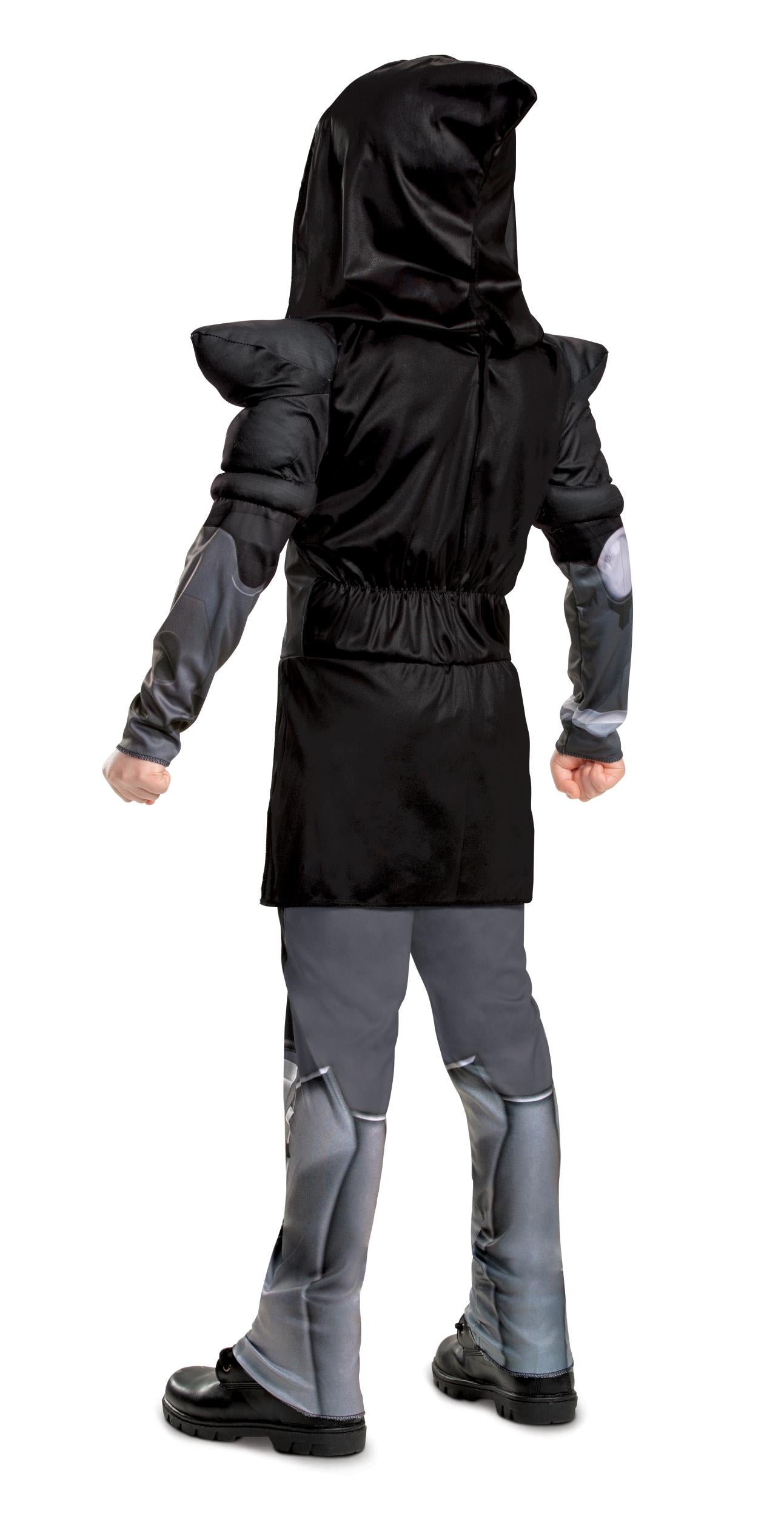 Overwatch Reaper Muscle Jumpsuit Child Costume Medium 7-8