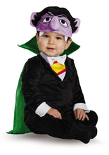 Load image into Gallery viewer, Count Deluxe Sesame Street Infant Costume 6-12 Months

