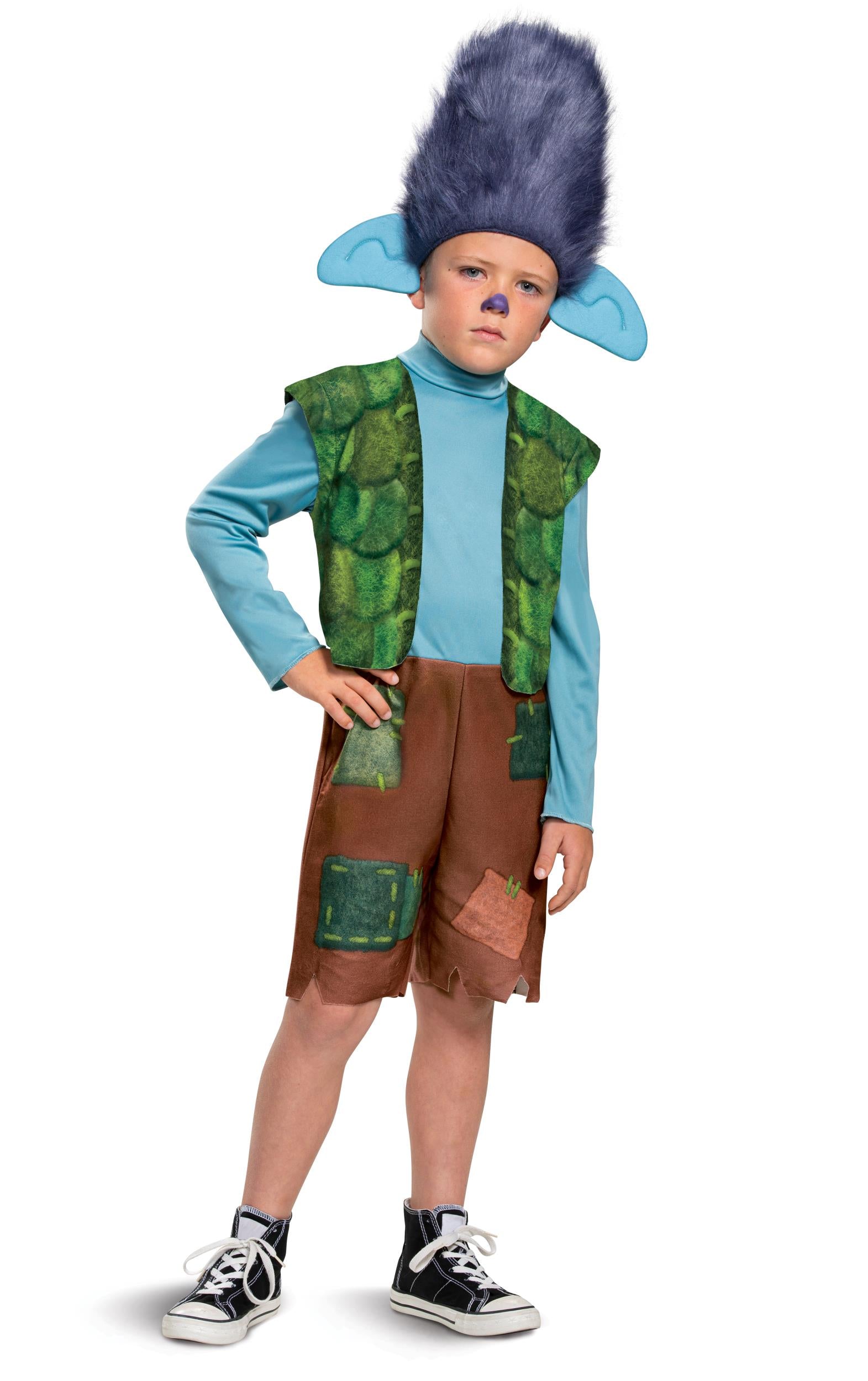 Trolls World Branch Classic Toddler Costume X-Small 3T-4T