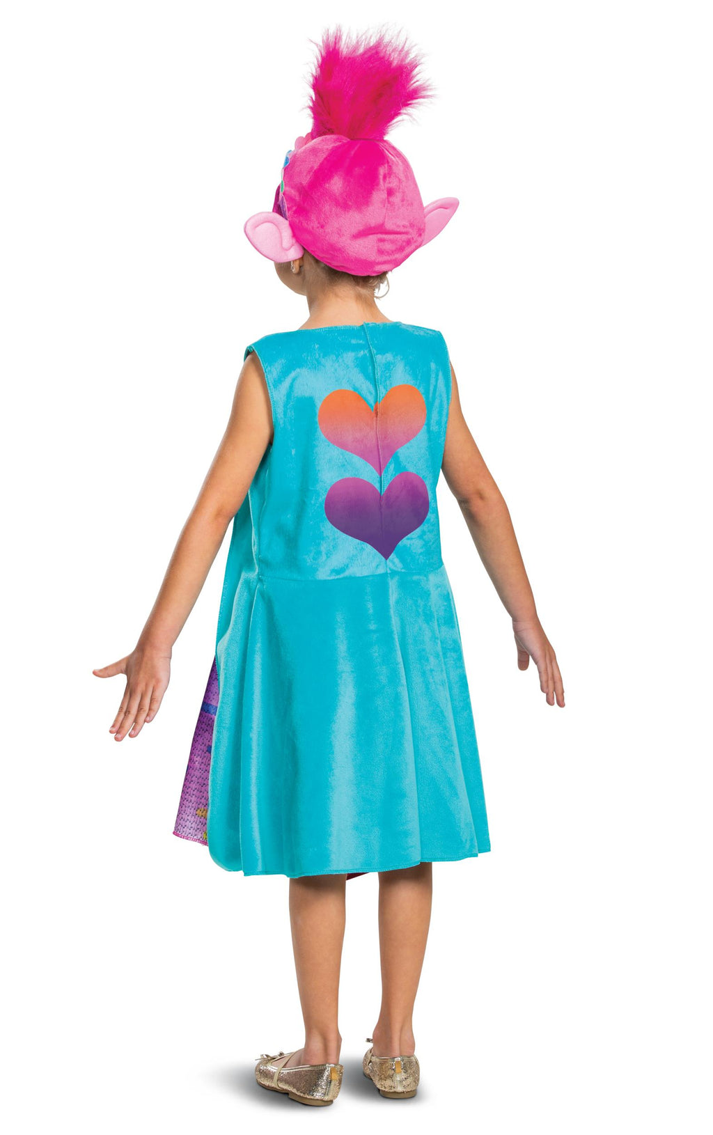 Poppy Troll Deluxe Trolls World Child Costume Medium 7-8