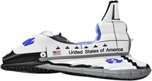 Load image into Gallery viewer, Jr. Space Explorer Inflatable Space Shuttle House or Pool Fun
