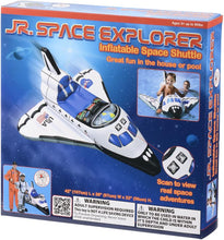 Load image into Gallery viewer, Jr. Space Explorer Inflatable Space Shuttle House or Pool Fun

