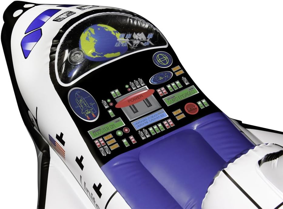 Jr. Space Explorer Inflatable Space Shuttle House or Pool Fun